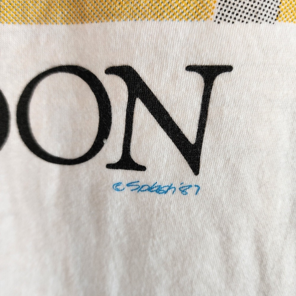 Best Sellers Vintage London T-Shirt 1987 Single Stitch Black XL - Picture 3 of 8